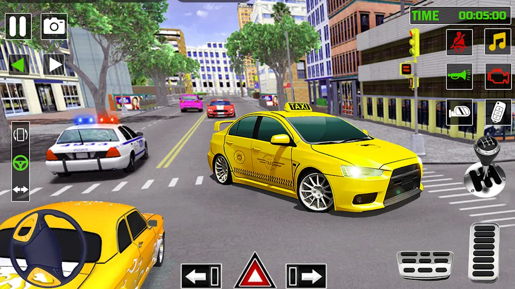 City Taxi Games-Taxi Car Games (Сити Такси Игры)  [МОД Mega Pack] Screenshot 1