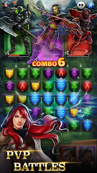 Empires & Puzzles: Match-3 RPG  [МОД Меню] Screenshot 4