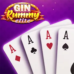 Скачать взломанную Gin Rummy Elite: Online Game (Джин Рамми)  [МОД Mega Pack] - стабильная версия apk на Андроид