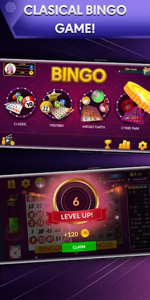 Bingo - Offline Bingo Game  [МОД Много денег] Screenshot 2