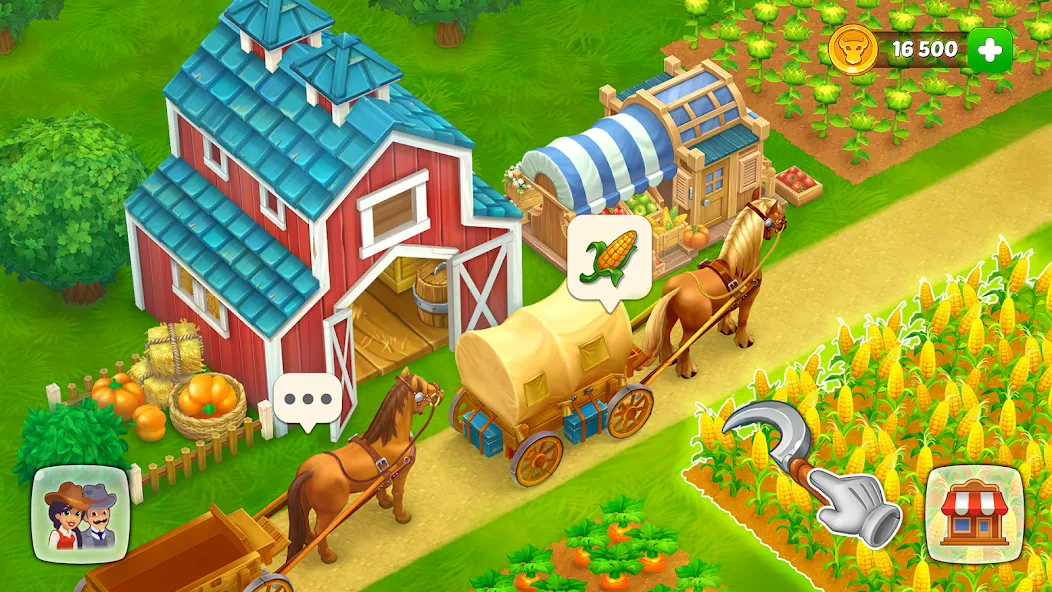 Wild West: Farm Town Build (Уайлд Вест)  [МОД Unlocked] Screenshot 5