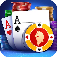 Взломанная Sohoo Poker - Texas Holdem (Соху Покер)  [МОД Много монет] - последняя версия apk на Андроид