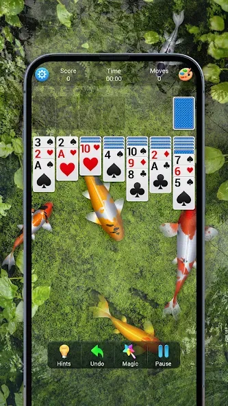 Solitaire, Klondike Card Games  [МОД Бесконечные деньги] Screenshot 5