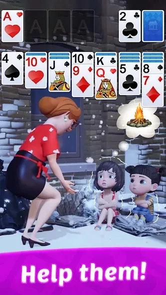 Solitaire: Card Games  [МОД Много денег] Screenshot 4