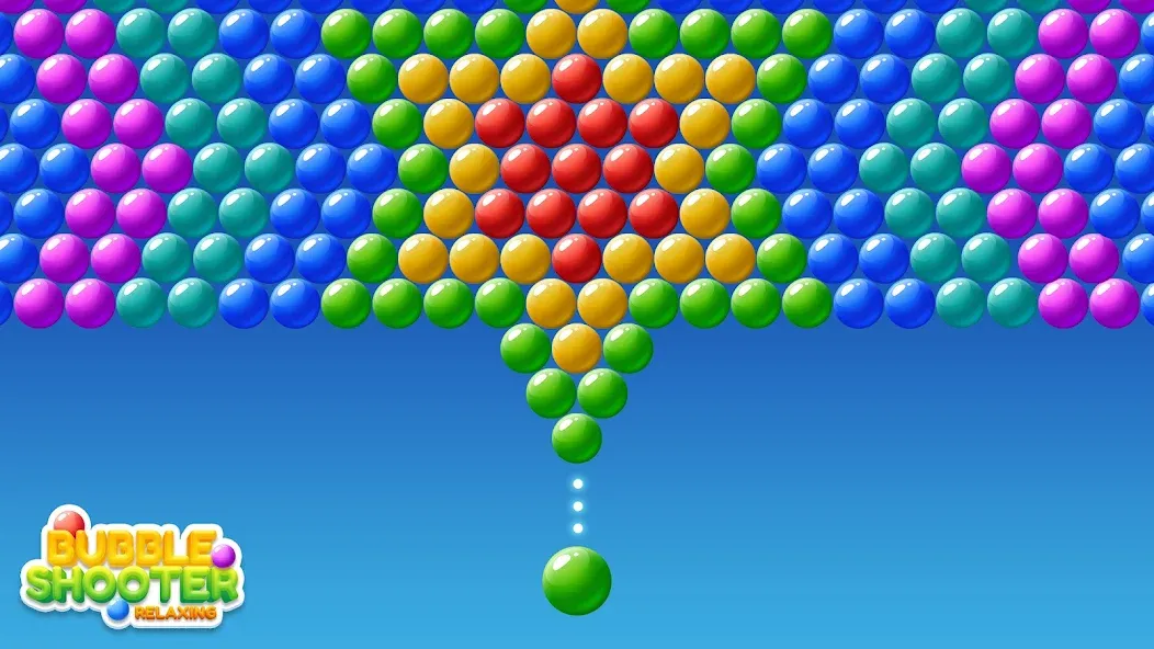 Bubble Shooter Relaxing (Бабл Шутер Релаксинг)  [МОД Unlocked] Screenshot 1