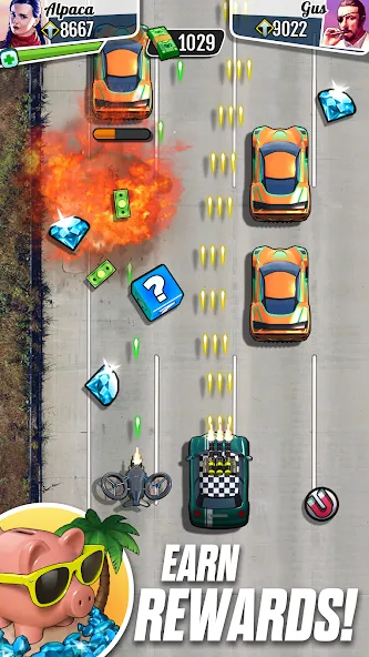 Fastlane: Road to Revenge (Фастлейн)  [МОД Unlimited Money] Screenshot 2