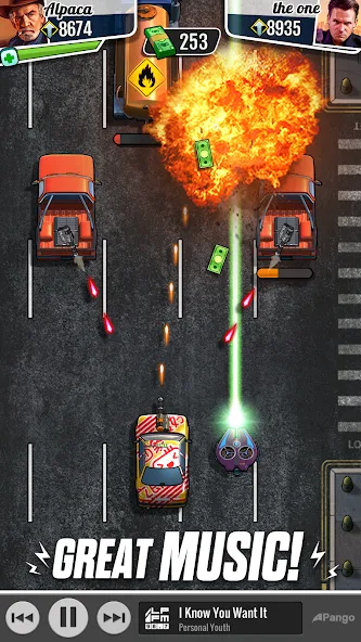 Fastlane: Road to Revenge (Фастлейн)  [МОД Unlimited Money] Screenshot 5