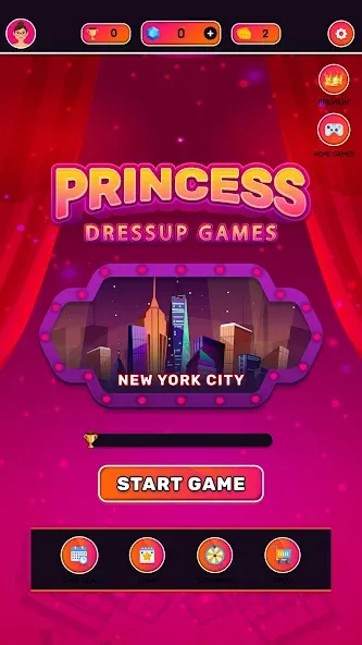 Princess Makeup Dressup Salon (Принцесса Мейкап Дрессап Салон)  [МОД Бесконечные деньги] Screenshot 2