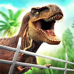 Скачать взломанную Jurassic Dinosaur: Dino Game (Динозавры юрского периода)  [МОД Много монет] - стабильная версия apk на Андроид