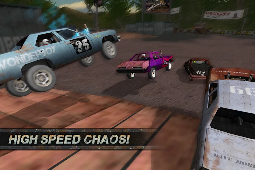 Demolition Derby: Crash Racing (Демолиция Дерби)  [МОД Бесконечные деньги] Screenshot 4