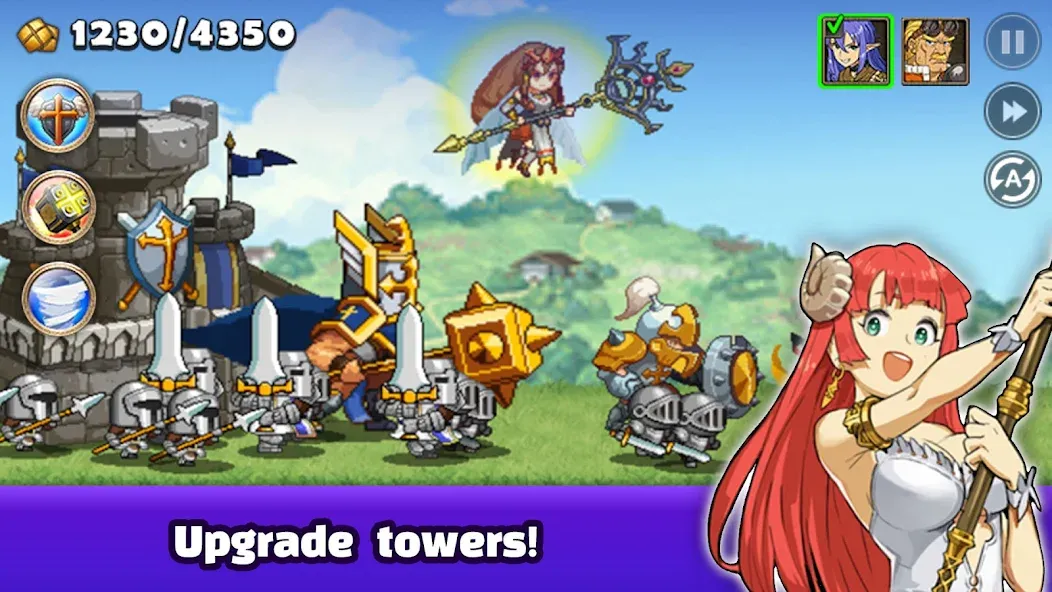 Kingdom Wars - Tower Defense (Кингдом Варс)  [МОД Много монет] Screenshot 2