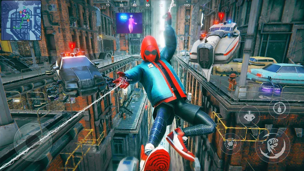 Super city Hero:Spider Game (Супер город Герой)  [МОД Меню] Screenshot 4