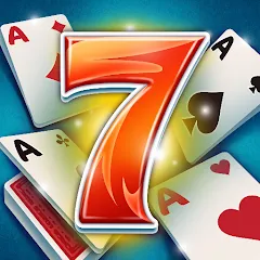 Взломанная 7 Solitaire (Солитер)  [МОД Unlimited Money] - полная версия apk на Андроид