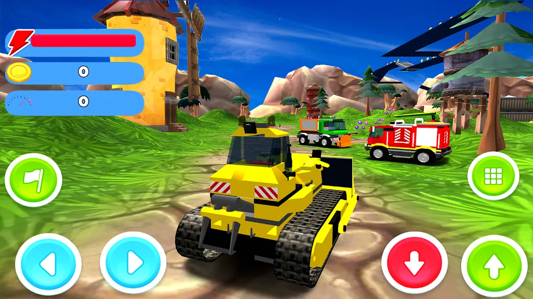 Toy Truck Drive  [МОД Все открыто] Screenshot 1