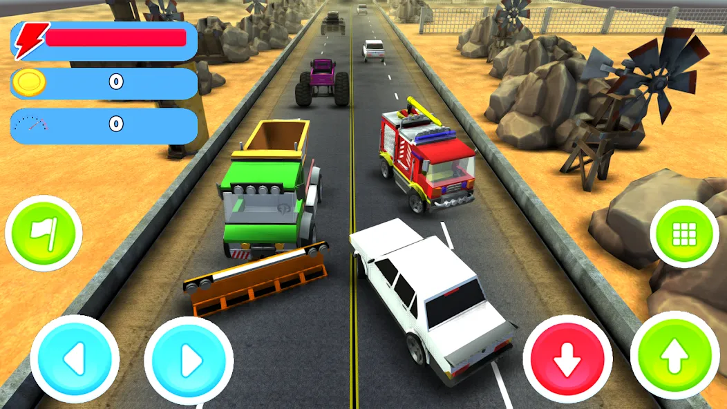 Toy Truck Drive  [МОД Все открыто] Screenshot 2