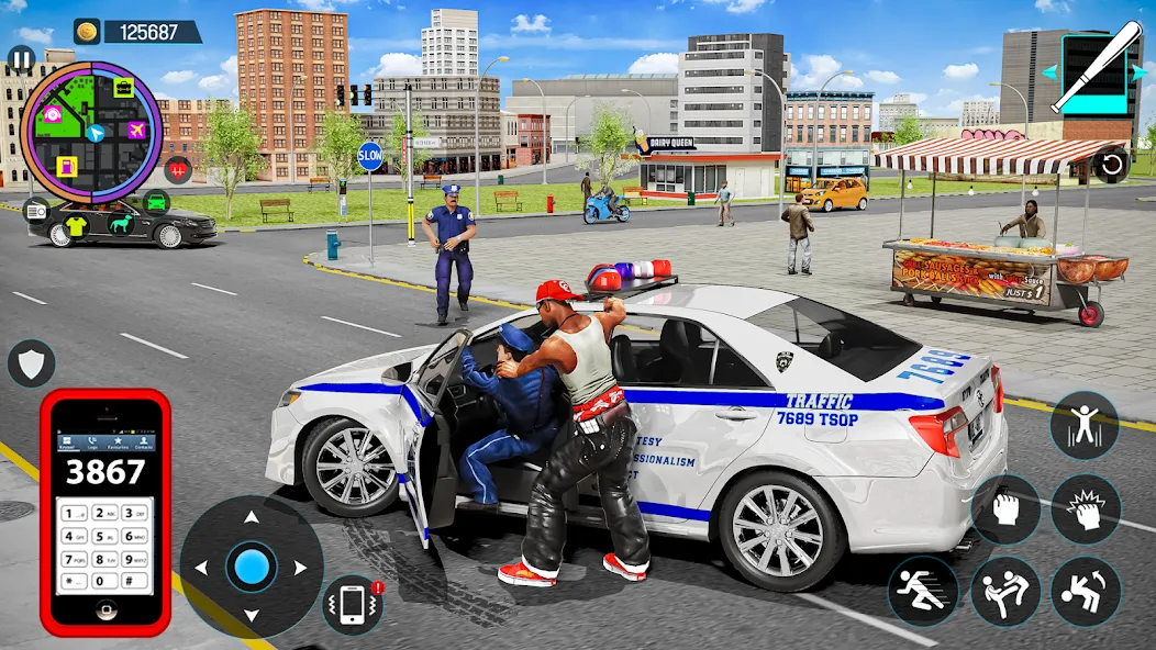 Gangster Mafia City Crime Game  [МОД Unlimited Money] Screenshot 3