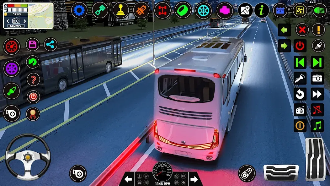 Bus Driving Games 3D: Bus Game  [МОД Mega Pack] Screenshot 1