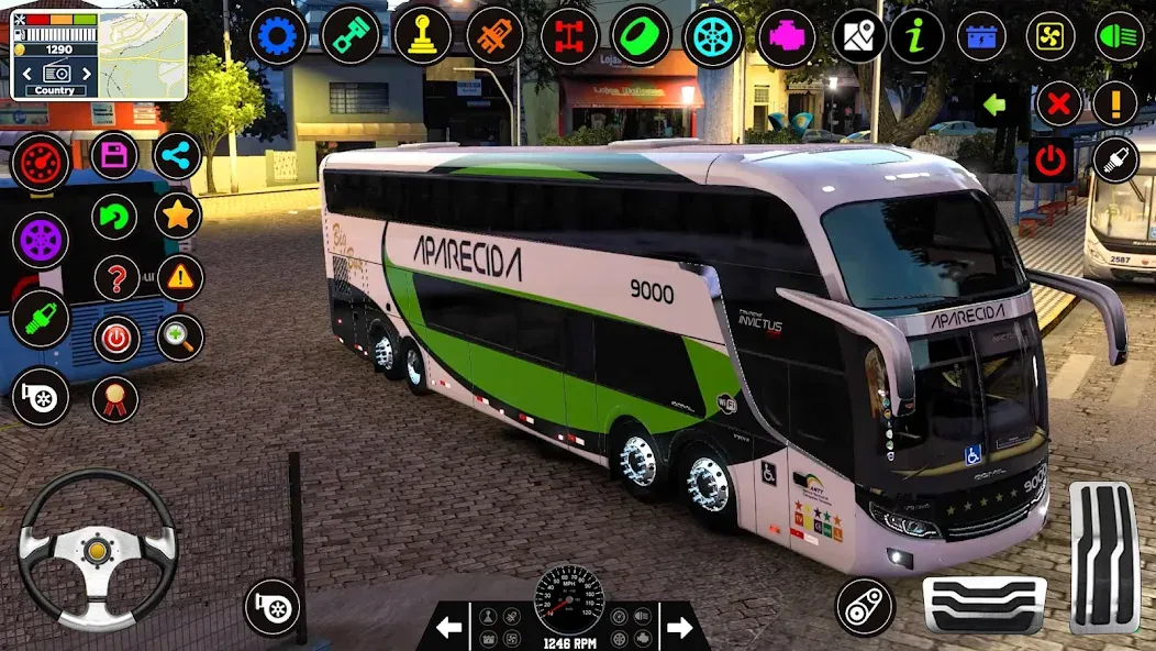 Bus Driving Games 3D: Bus Game  [МОД Mega Pack] Screenshot 2