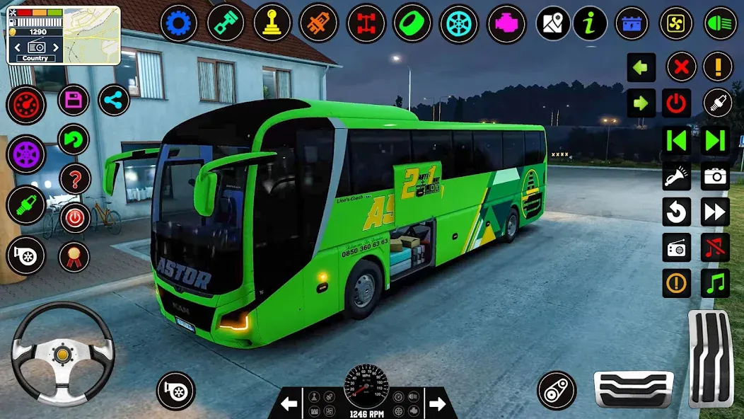 Bus Driving Games 3D: Bus Game  [МОД Mega Pack] Screenshot 4