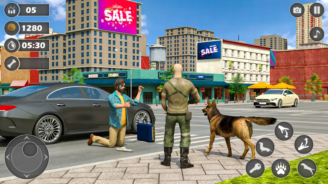 Dog Simulator Dog Game (Армейский симулятор собаки)  [МОД Все открыто] Screenshot 3