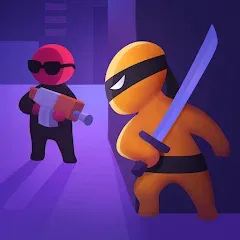 Взломанная Stealth Master: Assassin Ninja (Стил Мастер)  [МОД Бесконечные монеты] - стабильная версия apk на Андроид