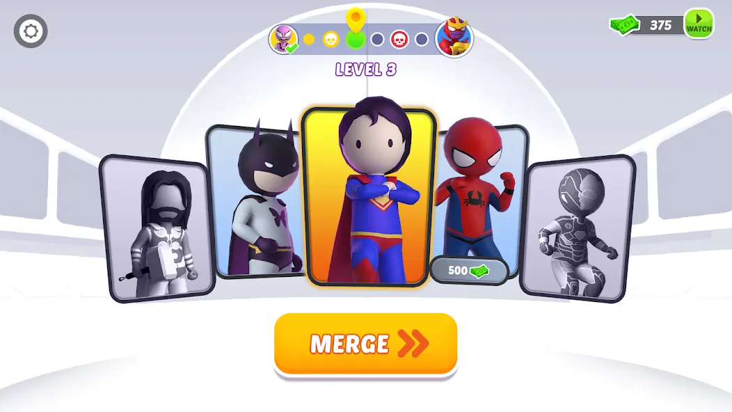 Stick Hero: Comic Superhero (Стик Хиро)  [МОД Menu] Screenshot 1