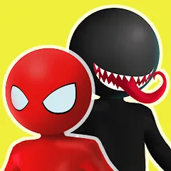 Взломанная Stick Hero: Comic Superhero (Стик Хиро)  [МОД Menu] - полная версия apk на Андроид