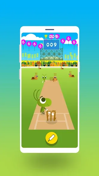 Cric Game - Doodle Cricket (Крик Гейм)  [МОД Много денег] Screenshot 4