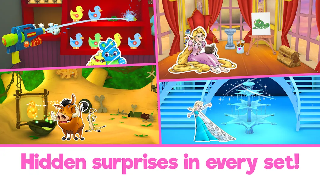 Disney Coloring World (Дисней)  [МОД Бесконечные деньги] Screenshot 4