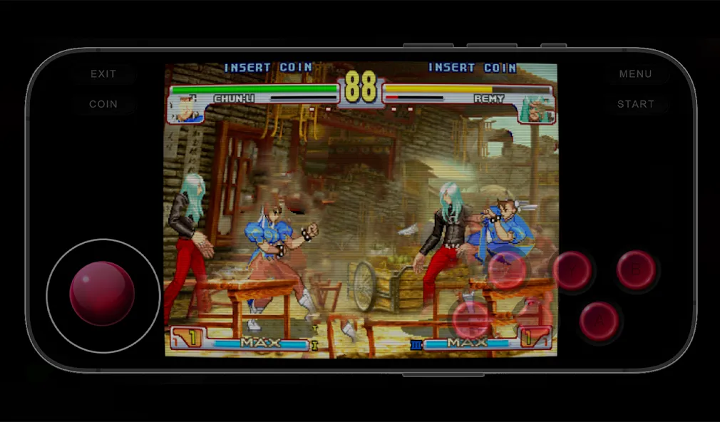 Street game Fighter 90s arcade (стритс оф файтер Аллстар пс4)  [МОД Бесконечные деньги] Screenshot 2