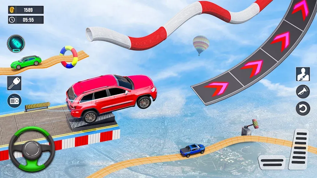 Car Stunt Games : Car Games 3D (Кар Стант Геймс)  [МОД Много денег] Screenshot 4