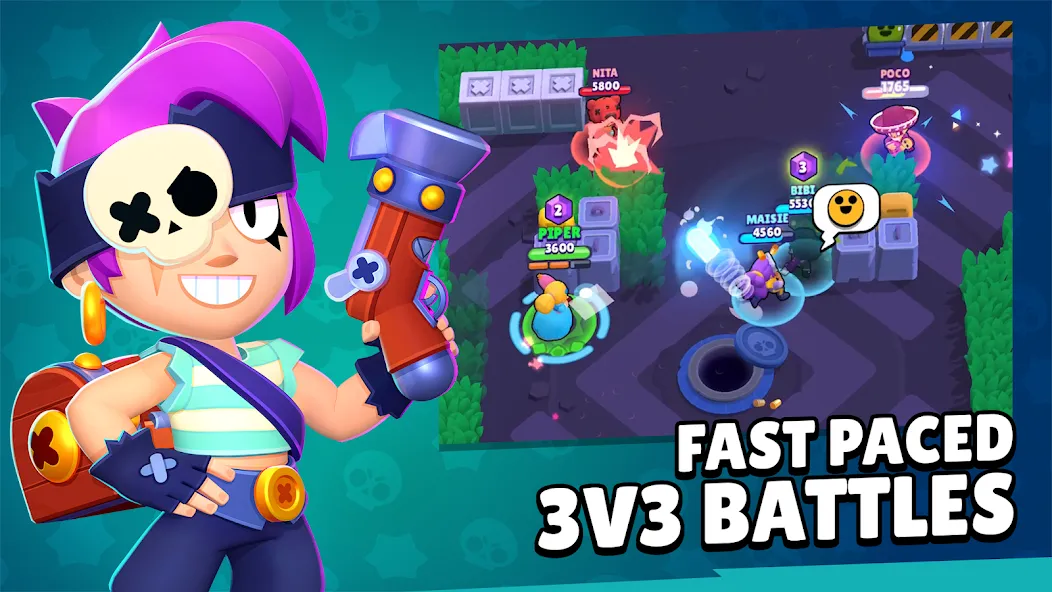 Brawl Stars (Брол Старс)  [МОД Mega Pack] Screenshot 2