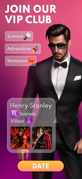 Love Sparks: Dating Sim (Лав Спаркс)  [МОД Бесконечные деньги] Screenshot 1