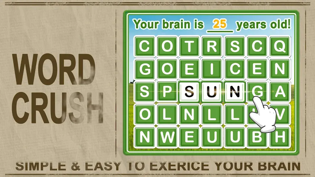 Word Crush - Fun Puzzle Game (Уорд Краш)  [МОД Все открыто] Screenshot 1