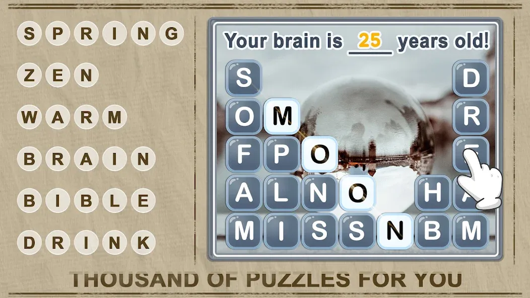 Word Crush - Fun Puzzle Game (Уорд Краш)  [МОД Все открыто] Screenshot 3