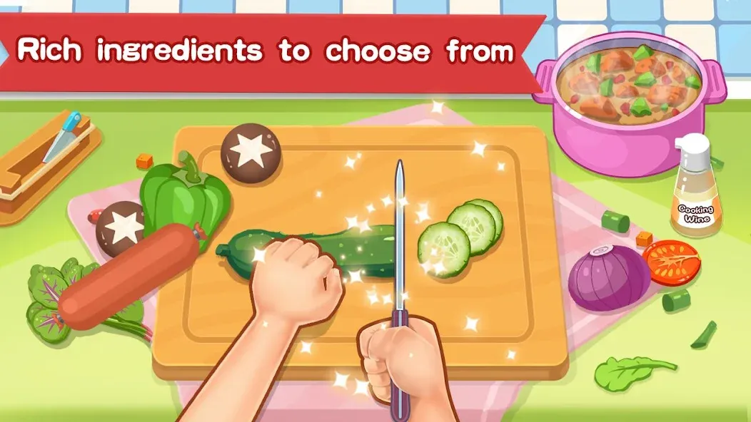 Happy Kitchen World  [МОД Menu] Screenshot 2