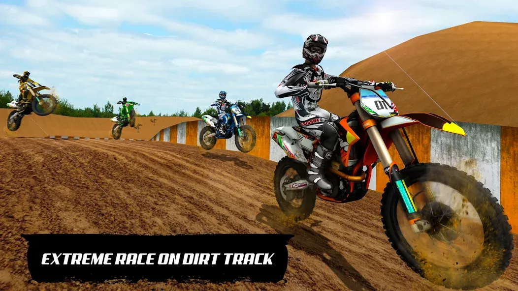 Motocross Dirt Bike Champions (Мотокросс Чемпионы Грязевых Мотоциклов)  [МОД Unlocked] Screenshot 1