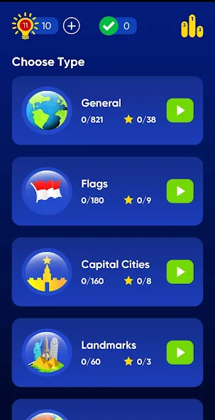 Geo Quiz: World Geo Trivia (Джио Квиз)  [МОД Menu] Screenshot 2