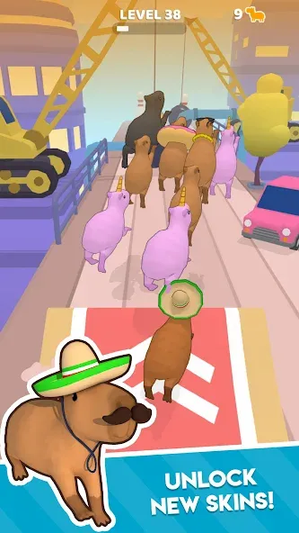 Capybara Rush (Капибара Раш)  [МОД Много денег] Screenshot 3