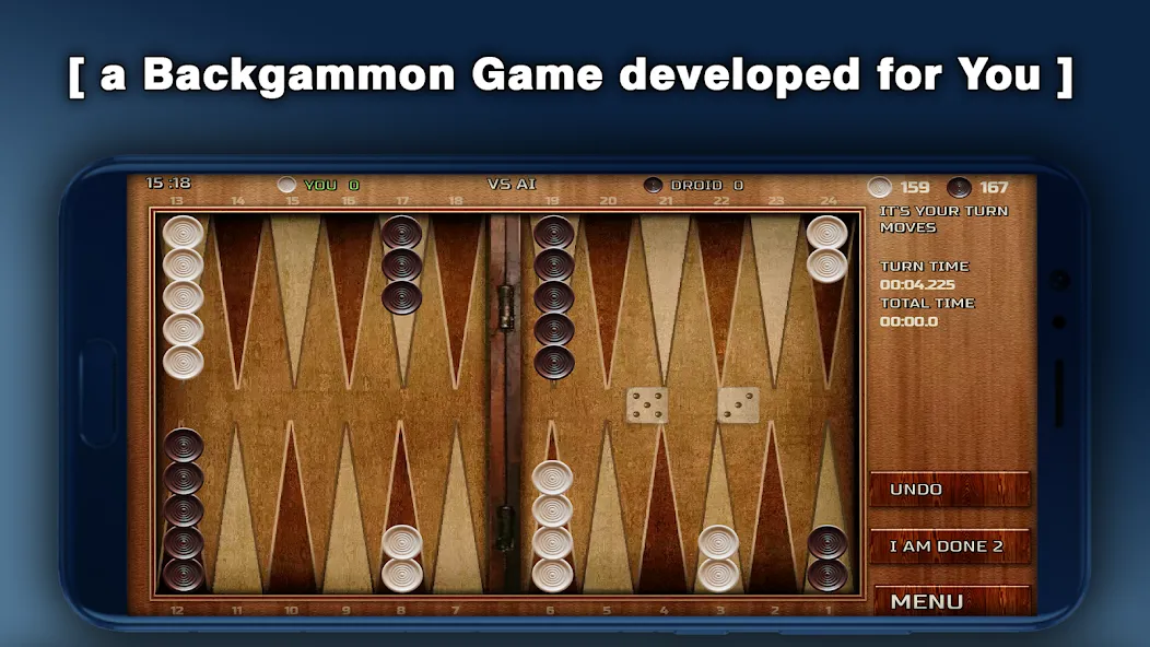 Backgammon - 18 Board Games  [МОД Меню] Screenshot 1