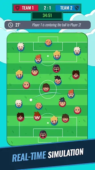 Merge Football Manager: Soccer (Мерж Футбол Менеджер)  [МОД Много монет] Screenshot 1