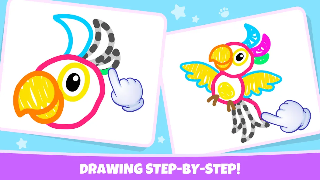 Drawing for kids! Toddler draw  [МОД Все открыто] Screenshot 3