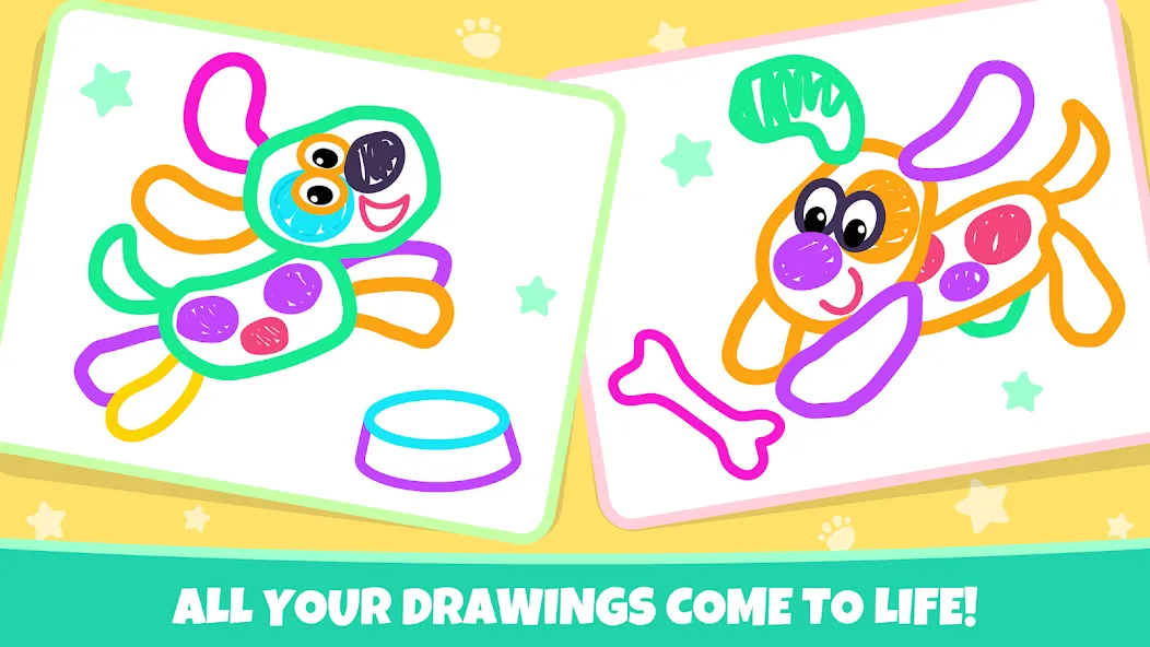 Drawing for kids! Toddler draw  [МОД Все открыто] Screenshot 4