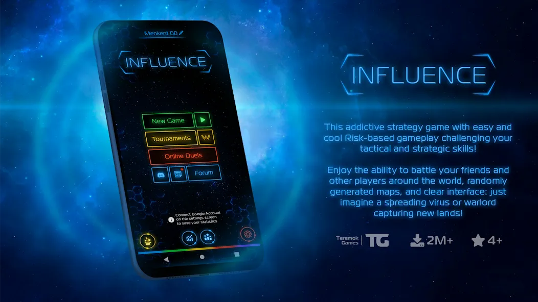 Influence (Инфлюэнс)  [МОД Unlimited Money] Screenshot 1