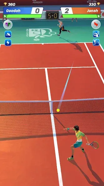 Tennis Clash: Multiplayer Game (Теннис Клаш)  [МОД Все открыто] Screenshot 2