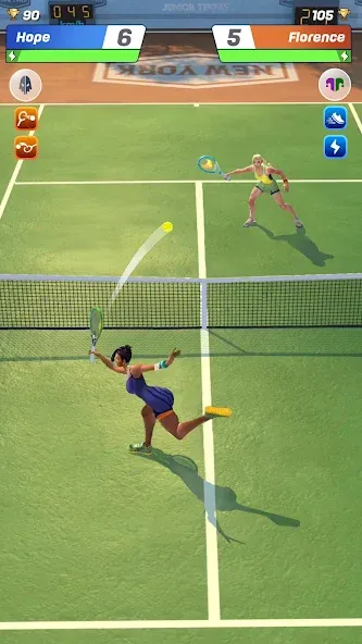 Tennis Clash: Multiplayer Game (Теннис Клаш)  [МОД Все открыто] Screenshot 3