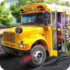 Скачать взломанную School Bus 16  [МОД Бесконечные монеты] - стабильная версия apk на Андроид