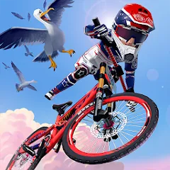 Взлом Downhill Masters (Даунхилл мастерс)  [МОД Unlimited Money] - полная версия apk на Андроид