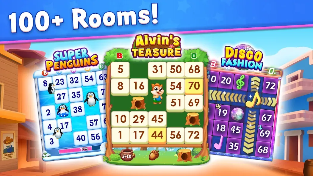 Bingo: Play Lucky Bingo Games (Бинго)  [МОД Menu] Screenshot 2