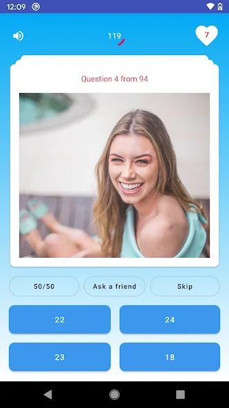 Quiz - Guess her age challenge  [МОД Unlimited Money] Screenshot 1